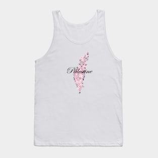 Palestine flower map Tank Top